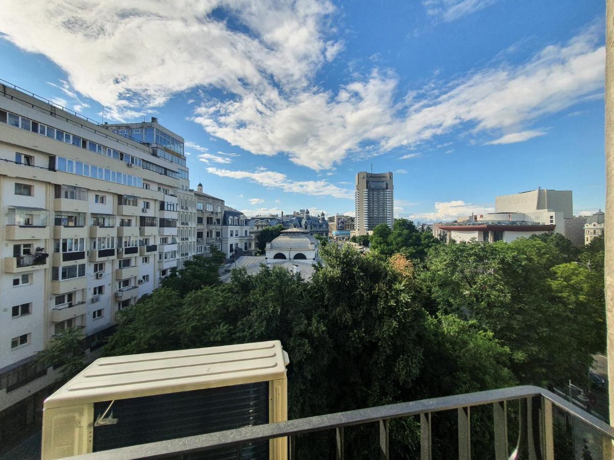 Charming Studio With City View Bukarest Exterior foto