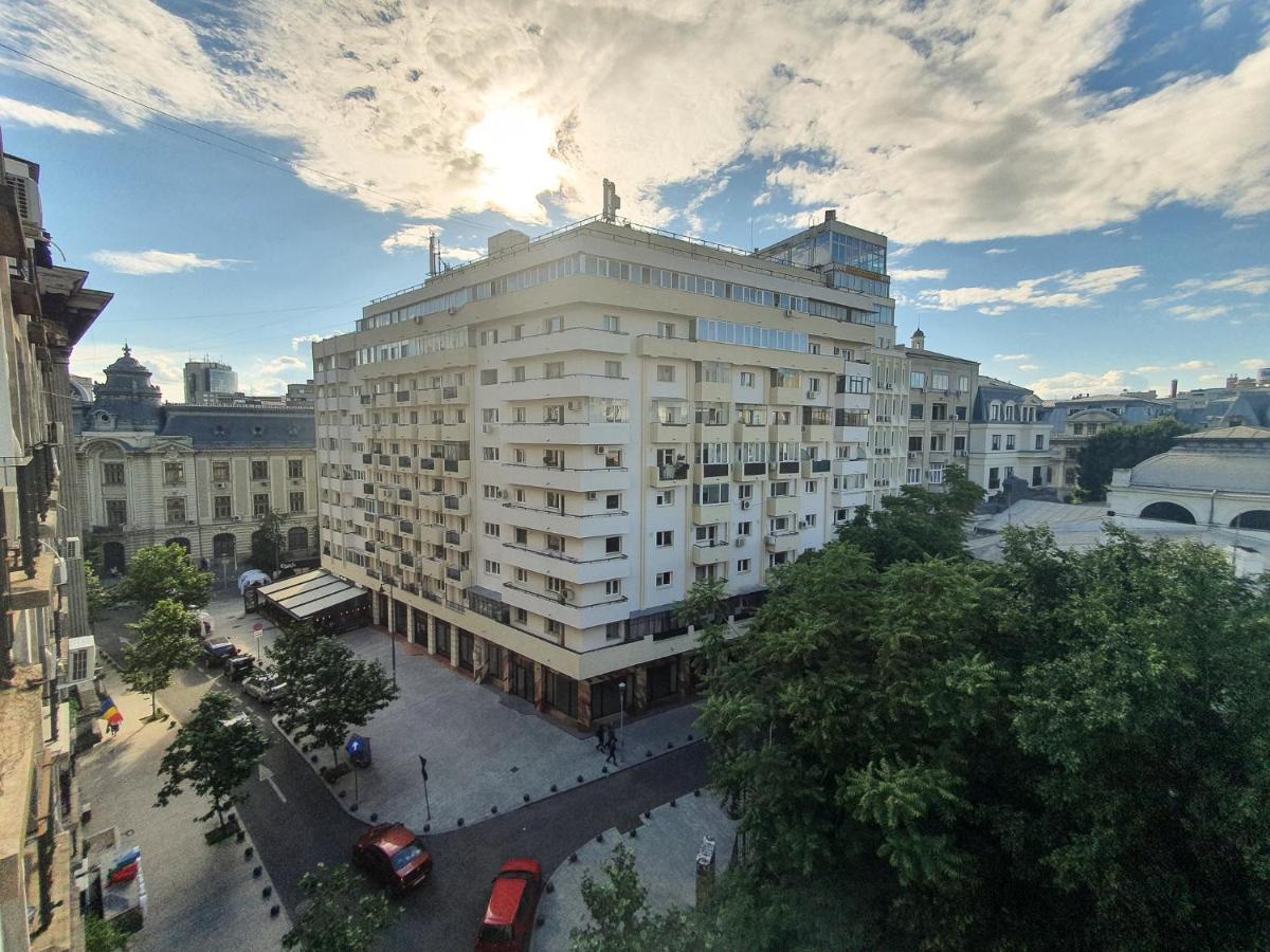 Charming Studio With City View Bukarest Exterior foto